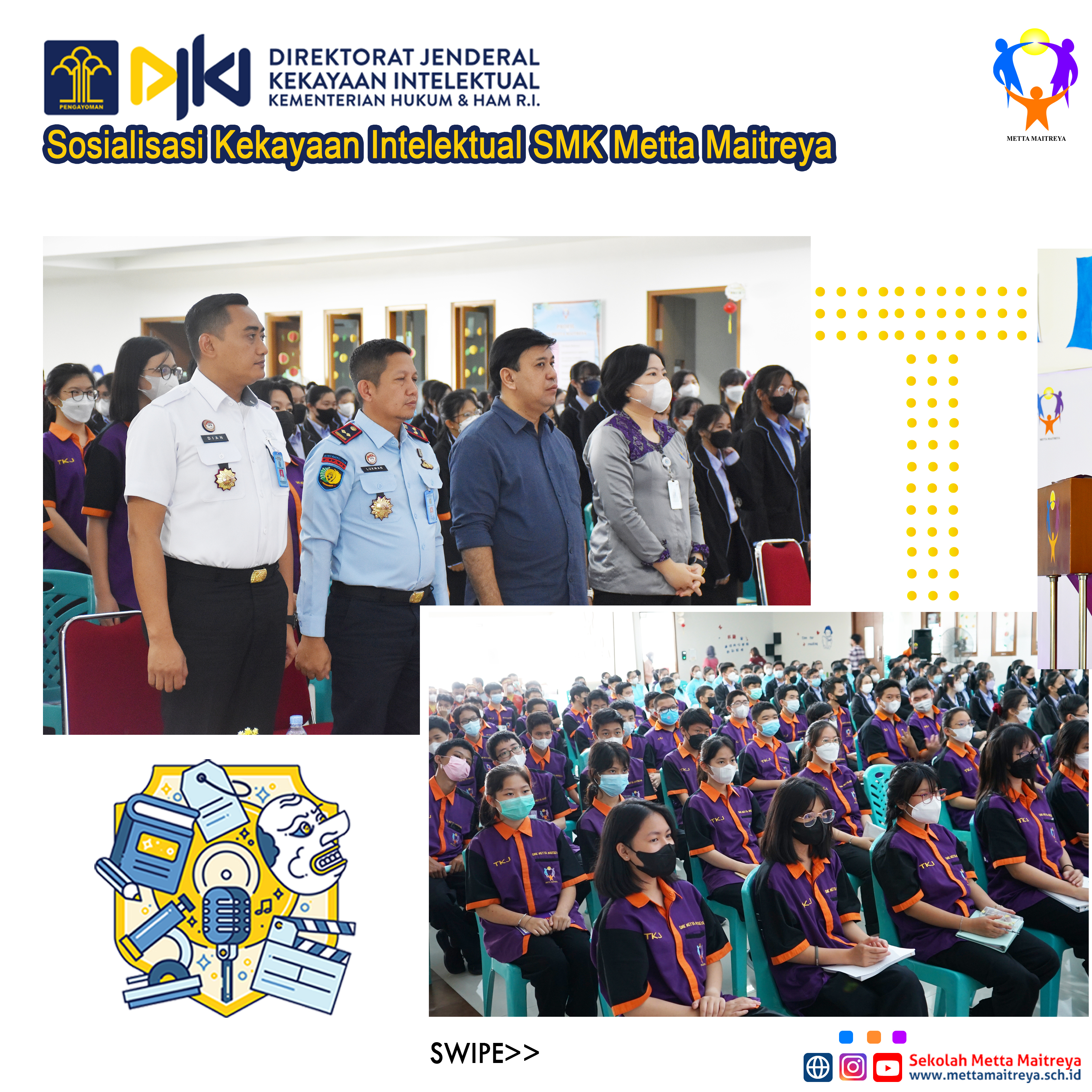 Sosialisasi Kekayaan Intelektual | SMK METTA MAITREYA